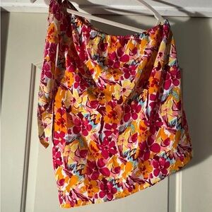 SHEIN Floral Multicolor Tank Top